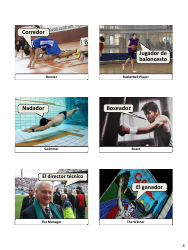 Spanish Revision Flashcards - Sports, Page 4