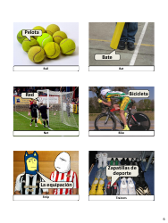 Spanish Revision Flashcards - Sports, Page 6