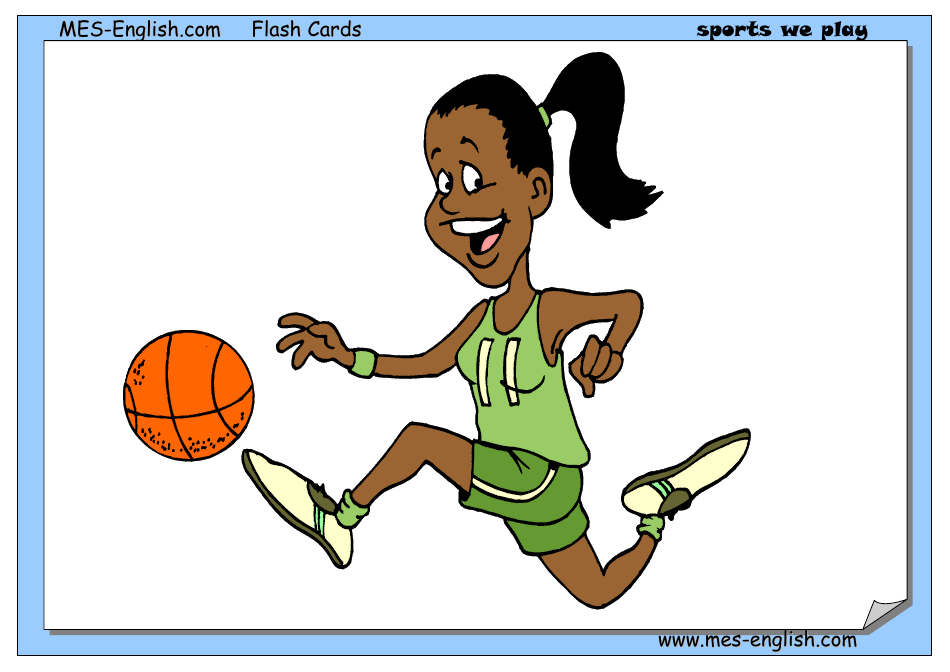 English Flashcards - Sports, Page 5