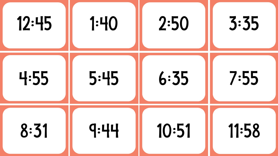 Spanish Flashcards - Time, Page 5