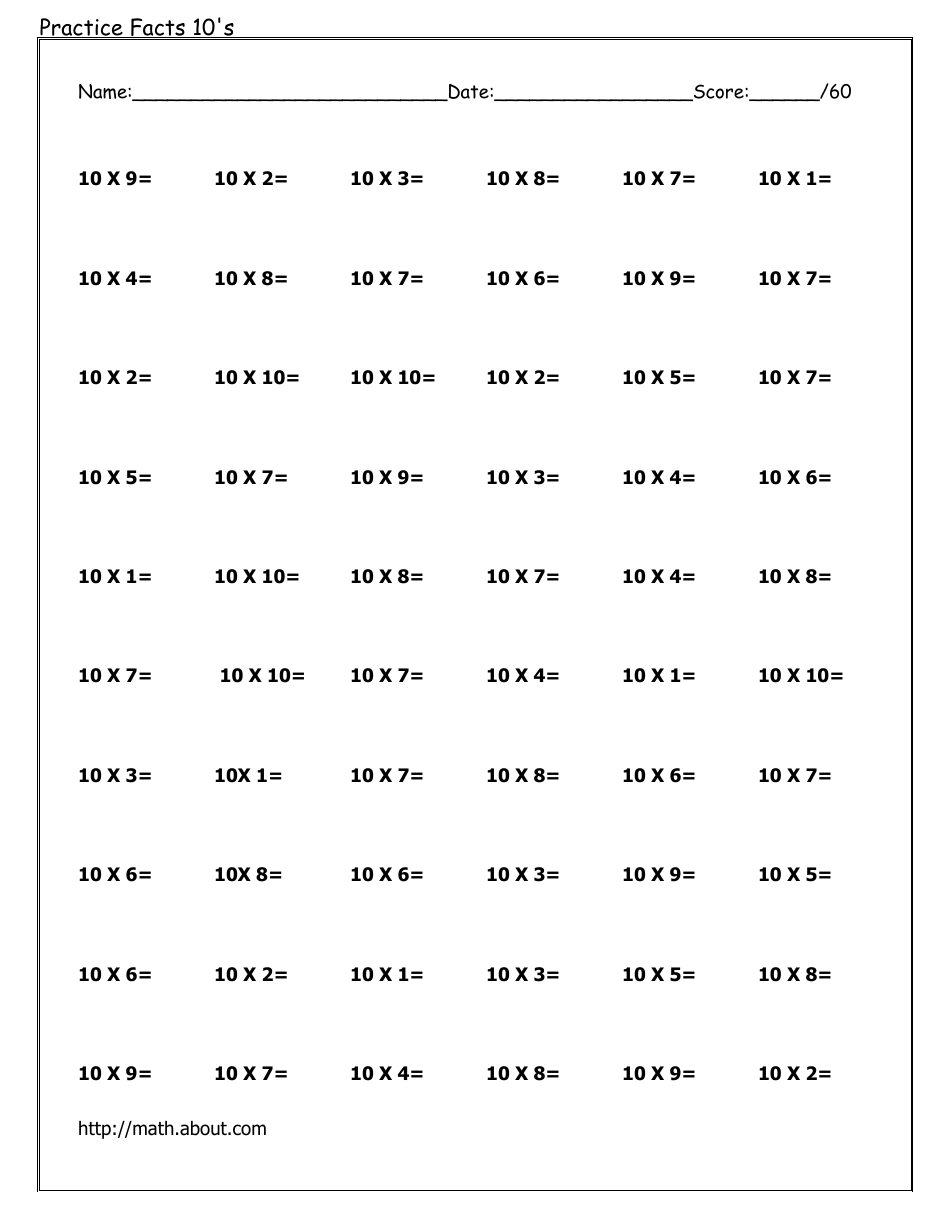 0-12 Multiplication Flashcards, Page 35