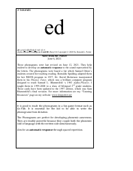 English Phonogram Flashcards - Donald L. Potter, Page 32