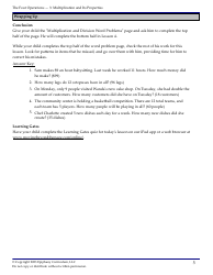 Math Lesson Plan: Multiplication and Its Properties (2 Days) - Epiphany Curriculum, Page 5