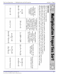 Math Lesson Plan: Multiplication and Its Properties (2 Days) - Epiphany Curriculum, Page 8