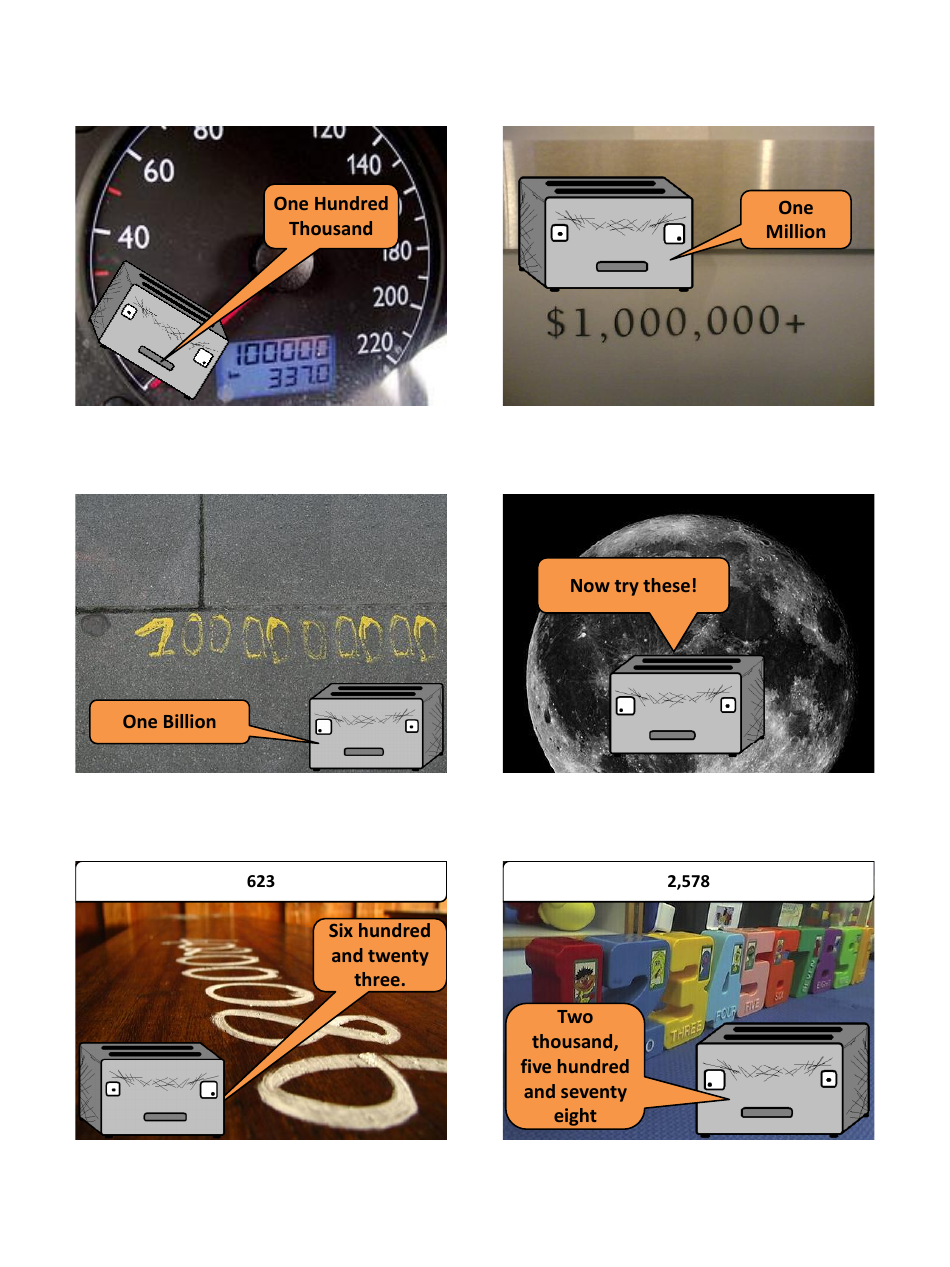 English Vocab Revision Flashcards - Numbers, Page 8
