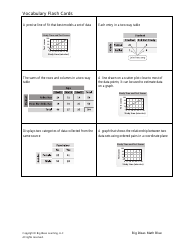 Math Vocabulary Flash Cards - Big Ideas Learning, Page 40