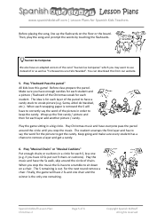 Spanish Lesson Plan: Christmas Lesson - Spanish Kidstuff, Page 5