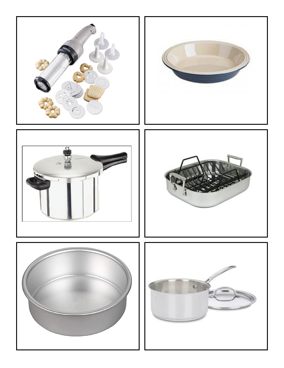 Cooking Identification Flash Cards, Page 10