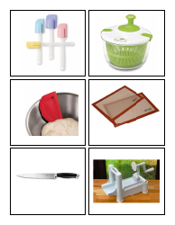 Cooking Identification Flash Cards, Page 32