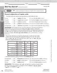 Spanish Worksheet: Challenges to the Environment - Mcdougal Littell, Page 16