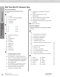 Spanish Worksheet: Challenges to the Environment - Mcdougal Littell, Page 28