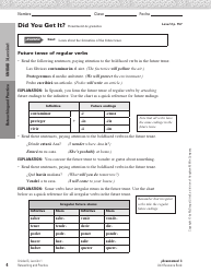 Spanish Worksheet: Challenges to the Environment - Mcdougal Littell, Page 4