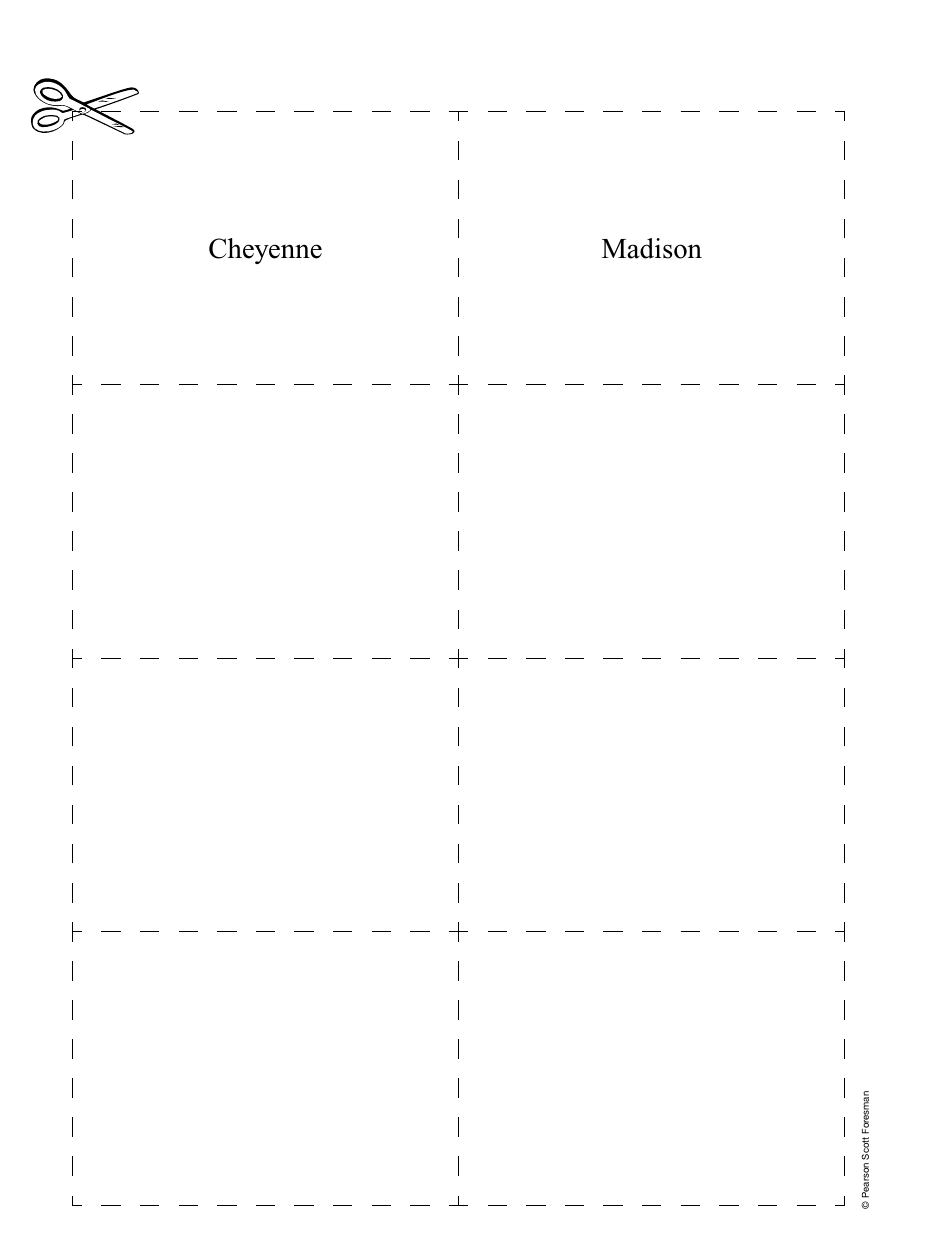 States and Capitals Flash Cards - Pearson Scott Foresman, Page 14