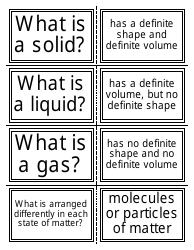 Chemistry Flashcards - Matter, Mass, Volume, Page 4
