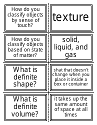 Chemistry Flashcards - Matter, Mass, Volume, Page 8