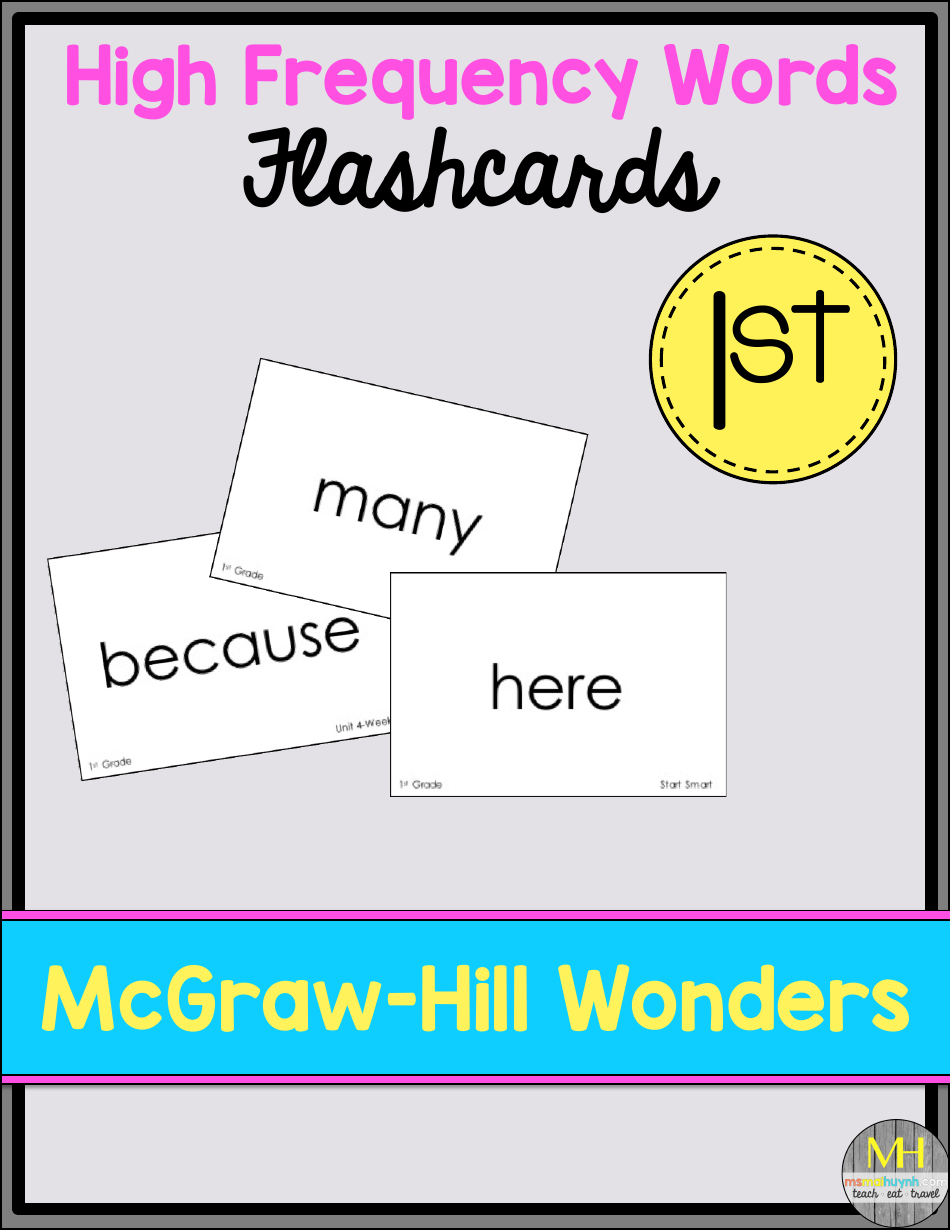 High Frequency Words Flashcards Ms. Mai Huynh Download Printable PDF