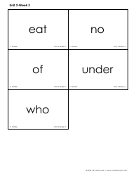 High Frequency Words Flashcards - Ms. Mai Huynh, Page 14