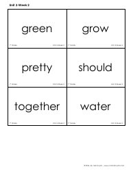 High Frequency Words Flashcards - Ms. Mai Huynh, Page 18