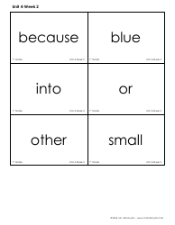 High Frequency Words Flashcards - Ms. Mai Huynh, Page 23