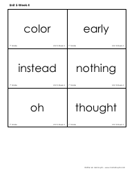 High Frequency Words Flashcards - Ms. Mai Huynh, Page 30