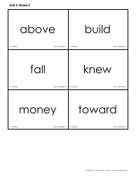 High Frequency Words Flashcards - Ms. Mai Huynh, Page 31
