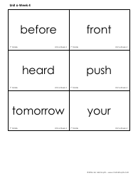 High Frequency Words Flashcards - Ms. Mai Huynh, Page 35