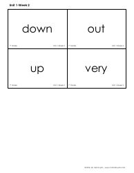High Frequency Words Flashcards - Ms. Mai Huynh, Page 8