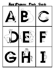 Document preview: Zoo-Phonics Flash Cards