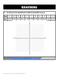 7th Grade Math Summer Packet, Page 7