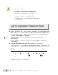Kindergarten Mathematics Support Document for Teachers, Page 28