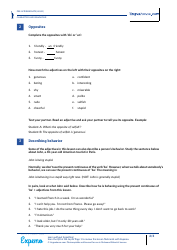 Pre-intermediate English Worksheet: Character and Behaviour - Linguahouse, Page 2