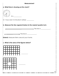 Rising Fourth Grade Math Summer Packet, Page 18