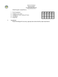 Lesson Exemplar in English Grade Vi - Philippines, Page 21