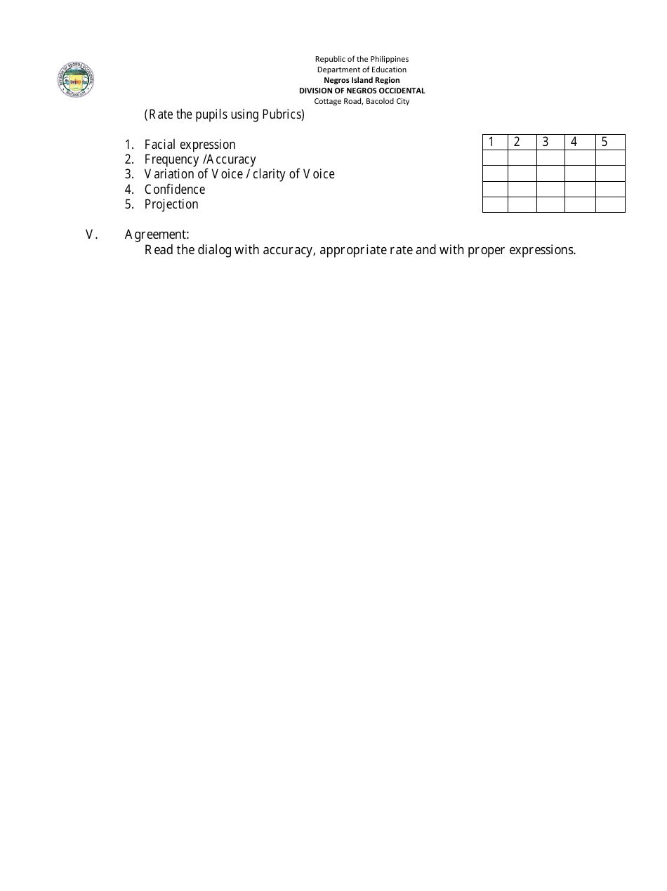 Lesson Exemplar in English Grade Vi - Philippines, Page 21