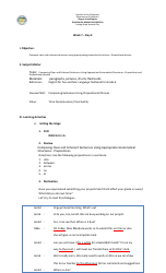 Lesson Exemplar in English Grade Vi - Philippines, Page 37