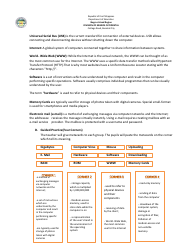 Lesson Exemplar in English Grade Vi - Philippines, Page 3