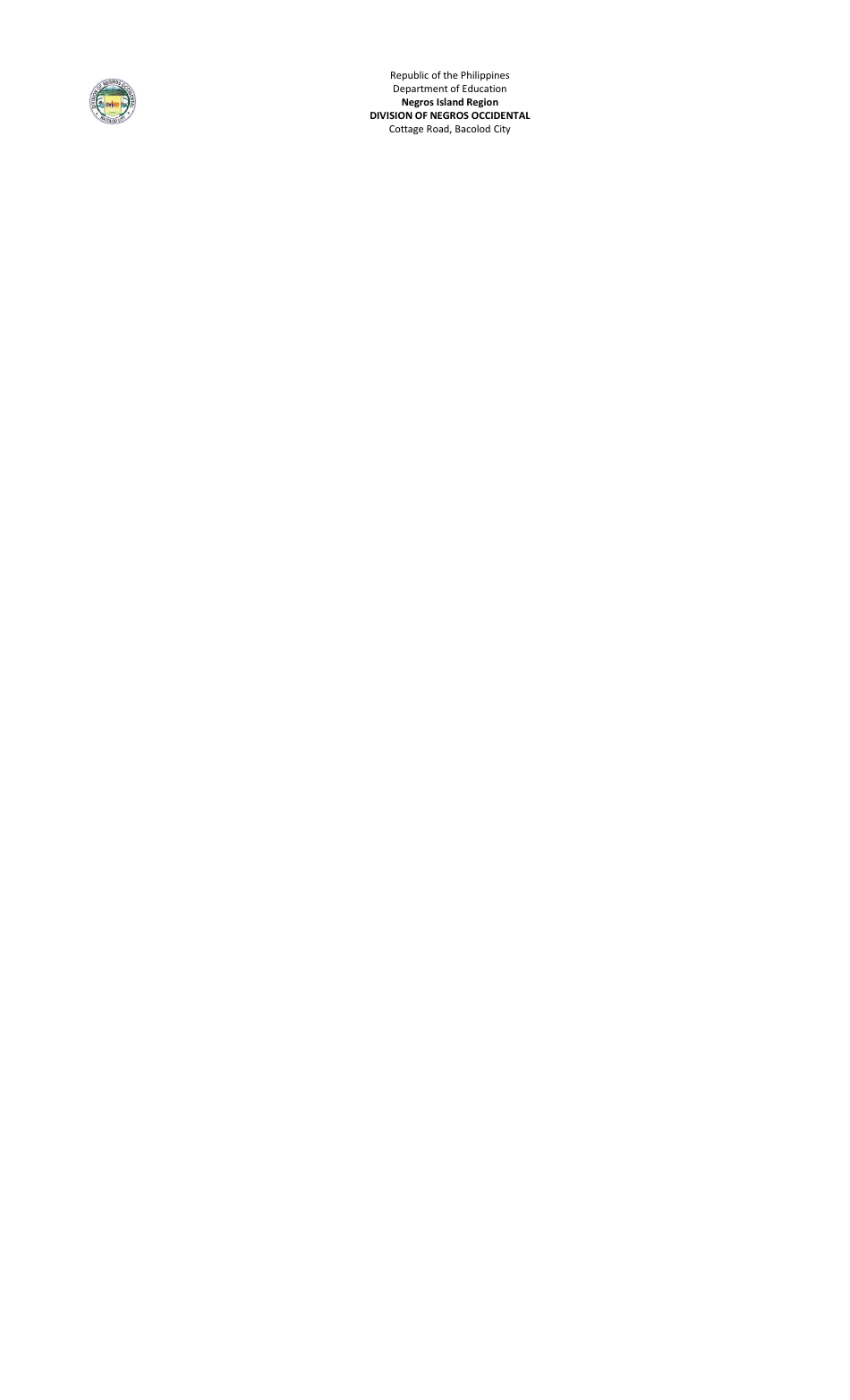 Lesson Exemplar in English Grade Vi - Philippines, Page 43