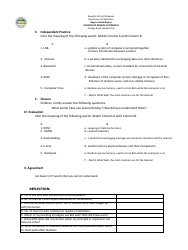 Lesson Exemplar in English Grade Vi - Philippines, Page 4