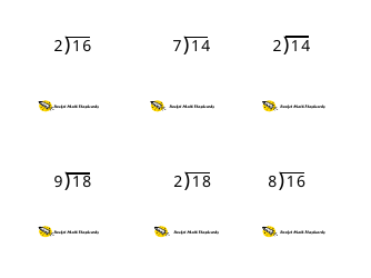 Math Flashcards - Division, Page 10