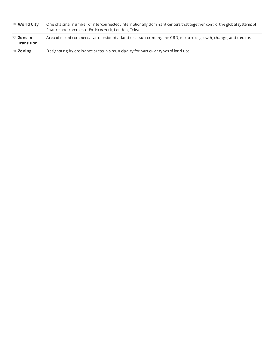 Ap Human Geography Terms, Page 4