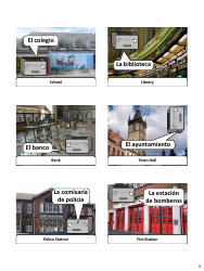 Spanish Revision Flashcards - Buildings (English/Spanish), Page 3