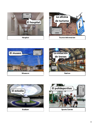 Spanish Revision Flashcards - Buildings (English/Spanish), Page 4