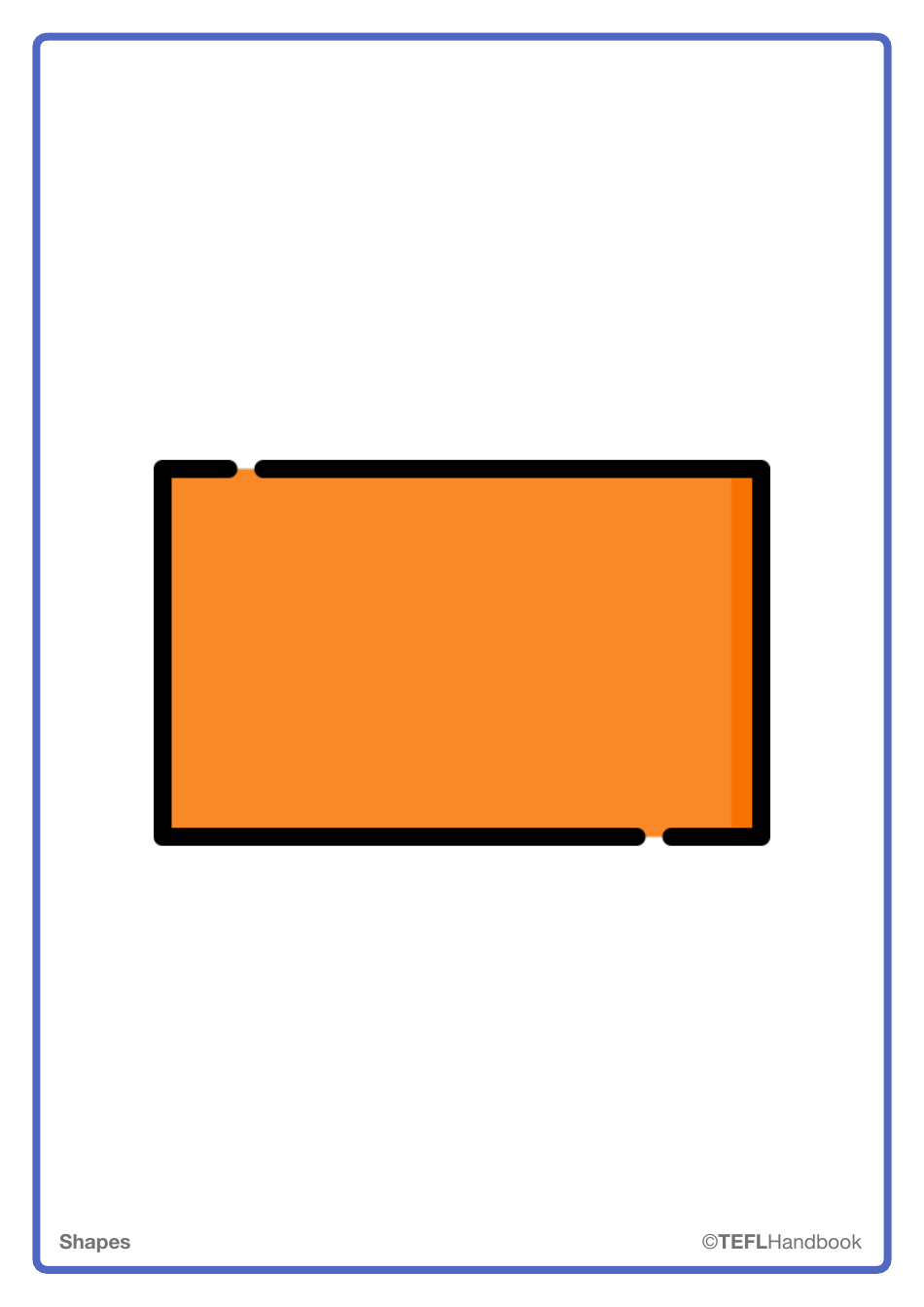 Shape Flashcards With Words, Page 11