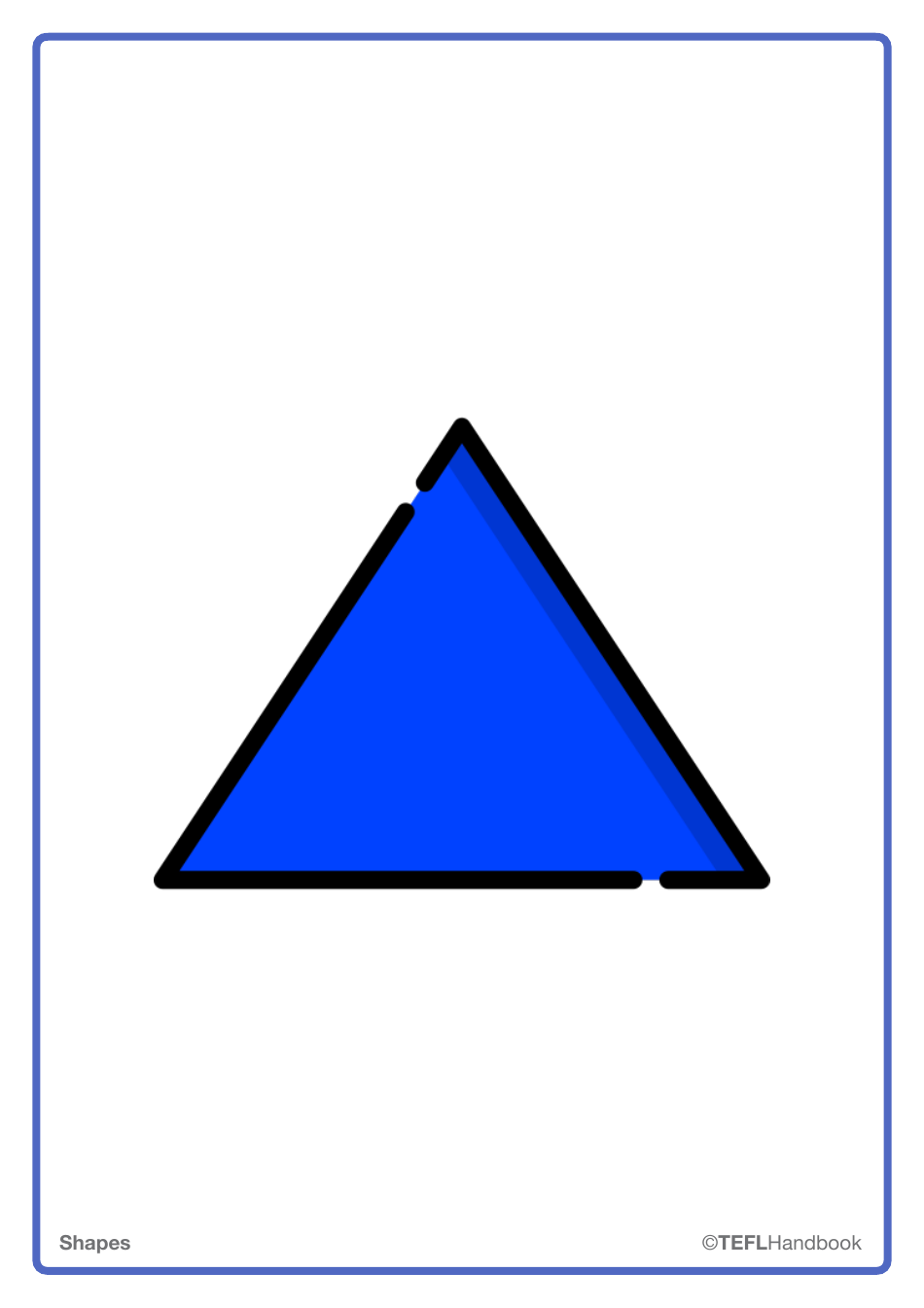 Shape Flashcards With Words, Page 17