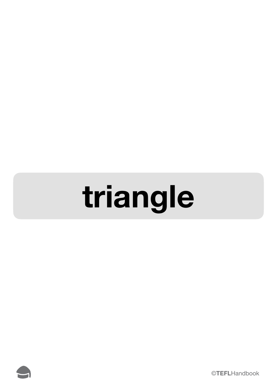 Shape Flashcards With Words, Page 18