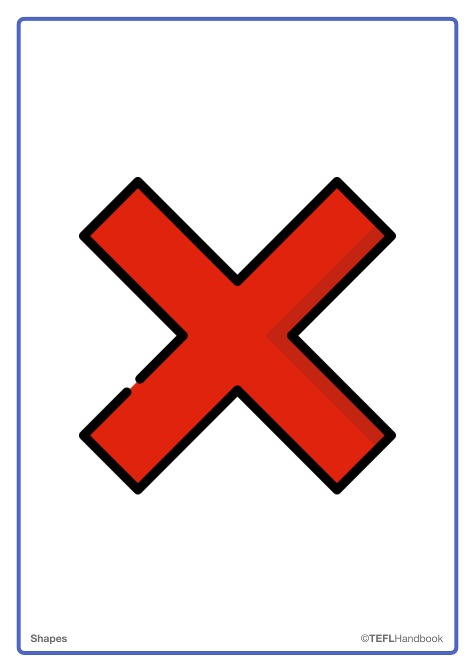 Shape Flashcards With Words, Page 3