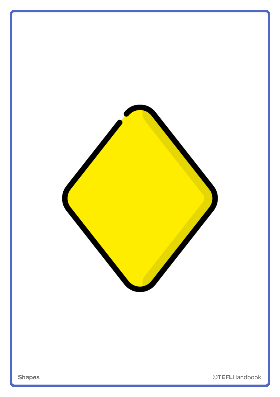 Shape Flashcards With Words, Page 5