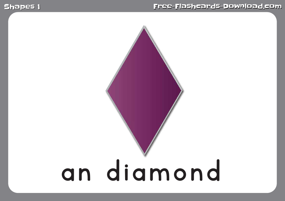 Shape Flashcards - Different Forms, Page 7