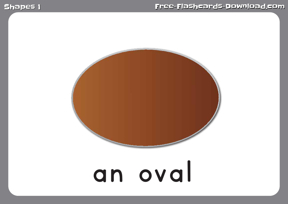 Shape Flashcards - Different Forms Download Printable PDF | Templateroller