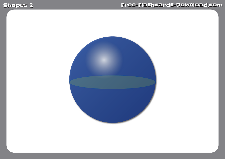 3d Shapes Flashcards, Page 4